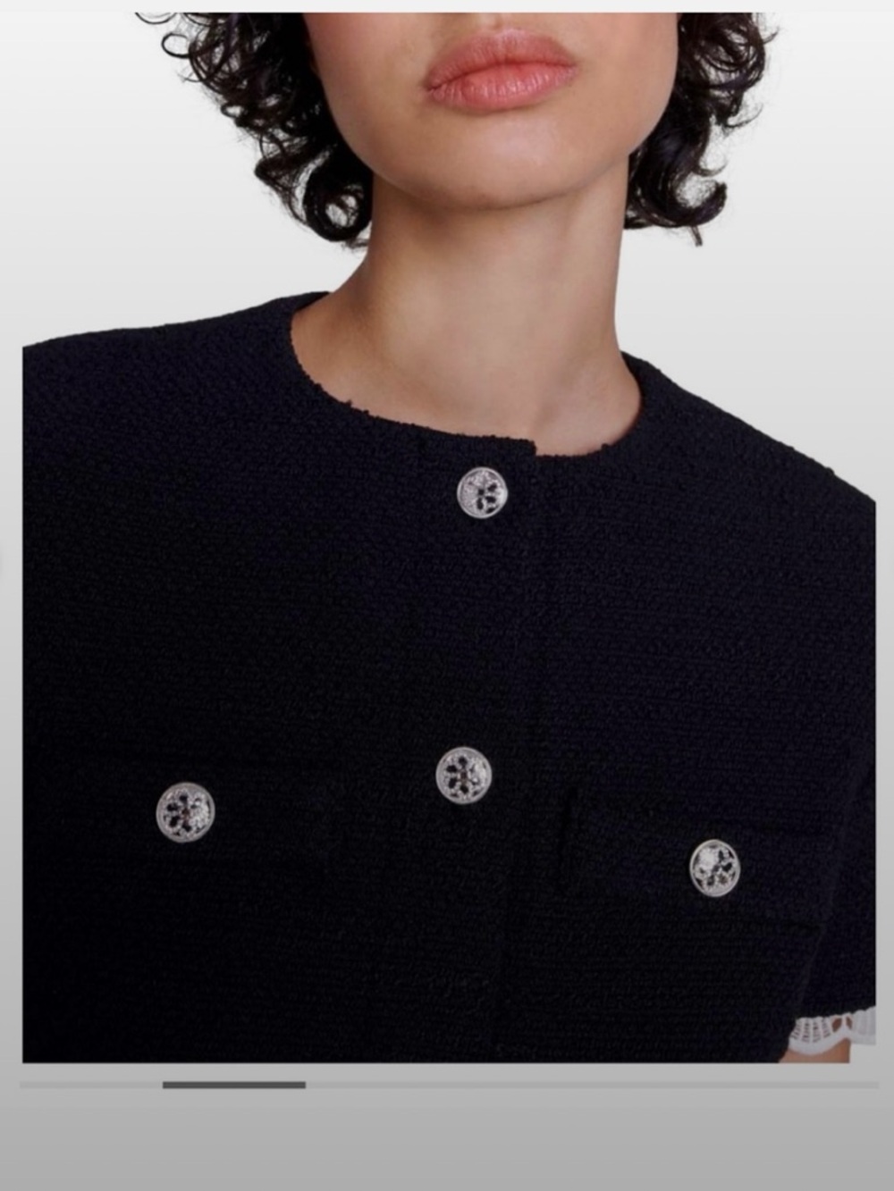 Maje Tweed Mini Dress - Picture 2 of 5